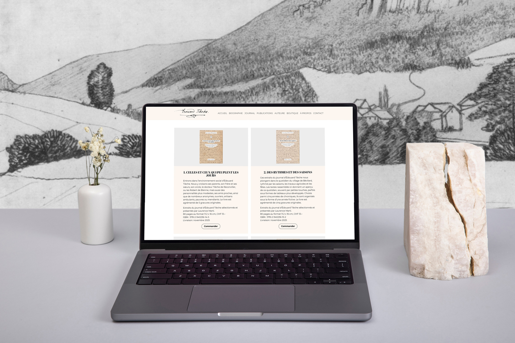 Édouard Tièche - Publications