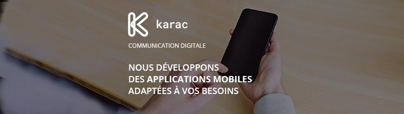 Promotion vers l'agence - application mobile